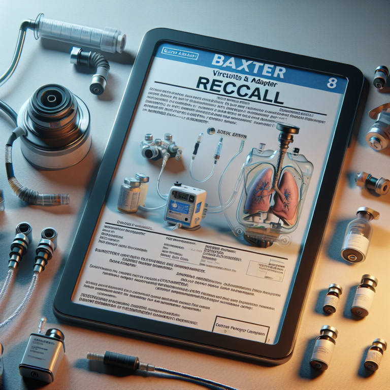 Baxter Issues Recall for Volara Circuits and Adapter in Lung Therapy Component