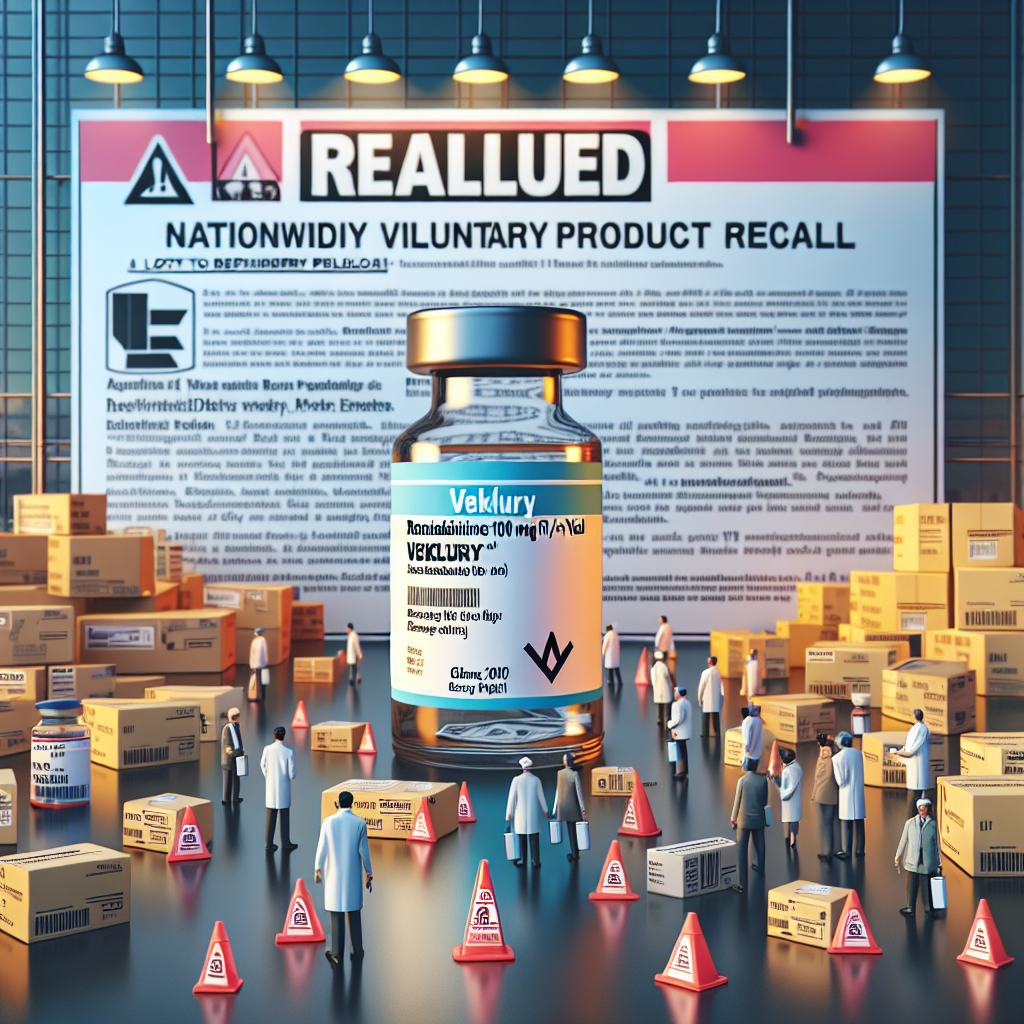 Gilead Initiates Nationwide Voluntary Recall of a Single Lot of Veklury (Remdesivir) 100 mg/vial Due to Detection of a Glass Particle