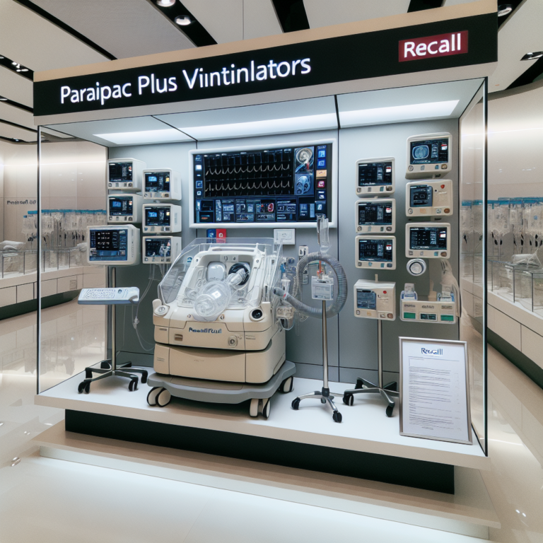 Smiths Medical Issues Recall for ParaPAC Plus Ventilators