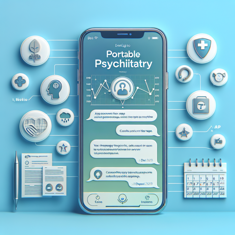 Portable Psychiatry: Access a Therapist Anytime with Innovative Apps