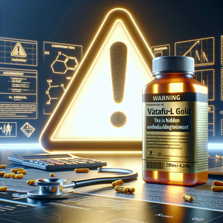 Potential Risks of VITAFER-L Gold 500ml Linked to Concealed Drug Components