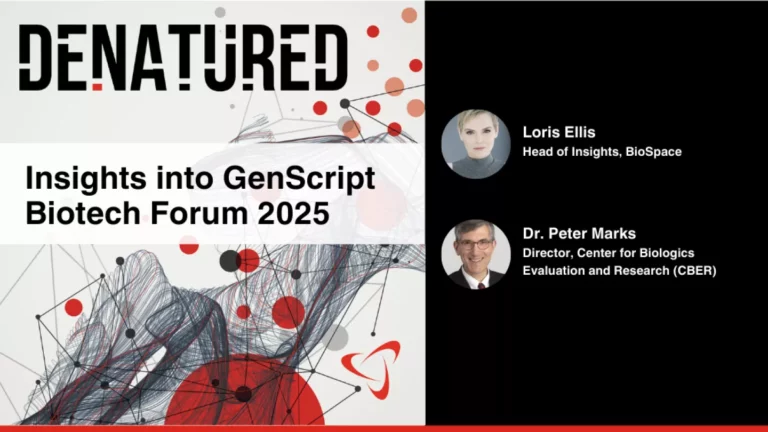 Interview with Peter Marks: Key Takeaways from the GenScript Biotech Forum 2025