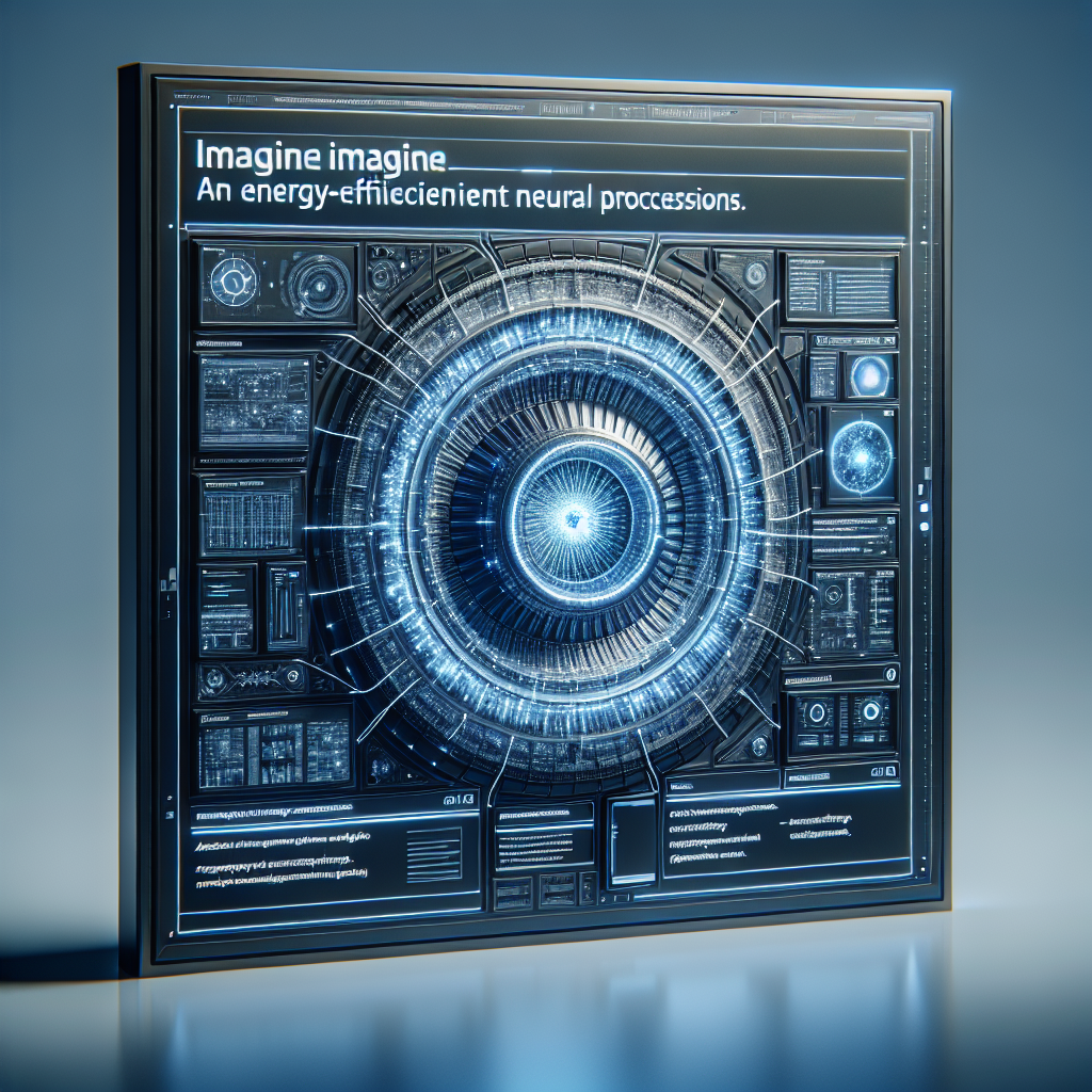 Energy-Efficient Neural Processor Anticipates User Intentions