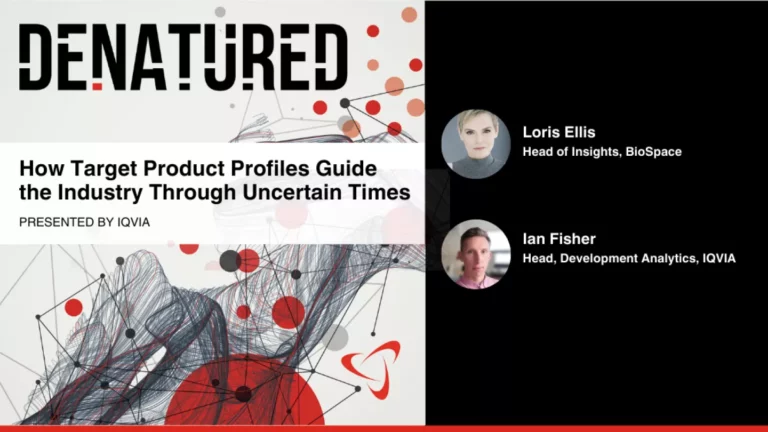 How Product Profiles from Target Steer the Industry During Unpredictable Periods