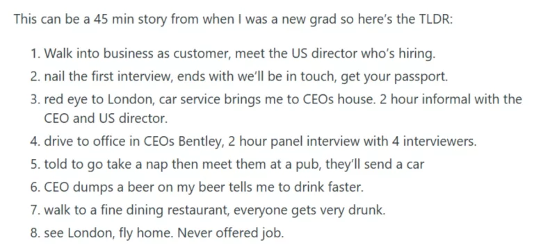 Job Interviews That Deserved a Second Chance