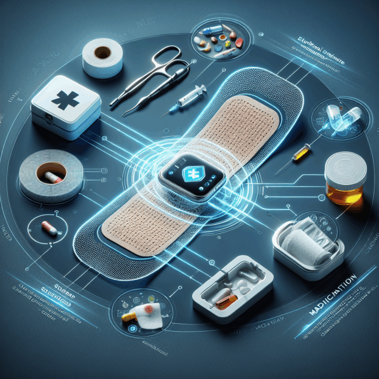 Innovative Smart Bandage Combines Electrical Stimulation and Medication for Enhanced Wound Healing