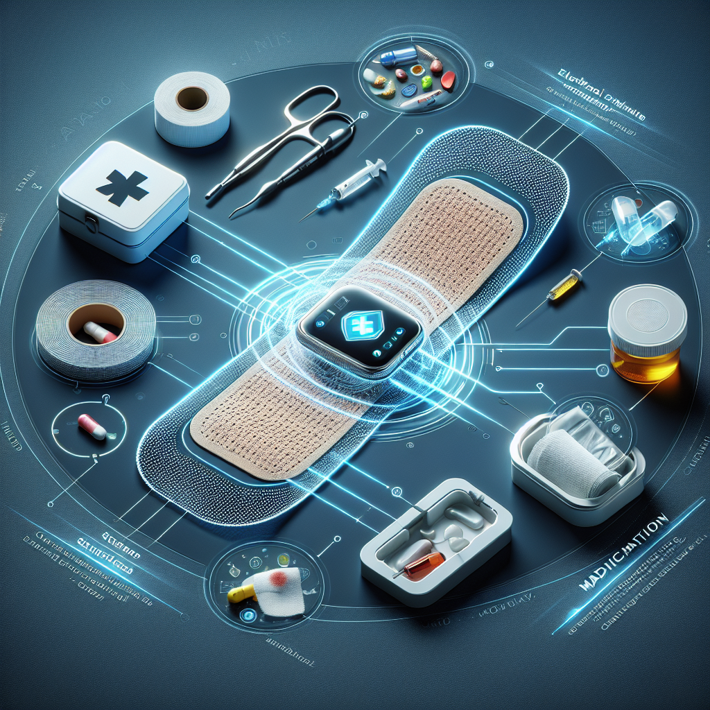 Innovative Smart Bandage Combines Electrical Stimulation and Medication for Enhanced Wound Healing