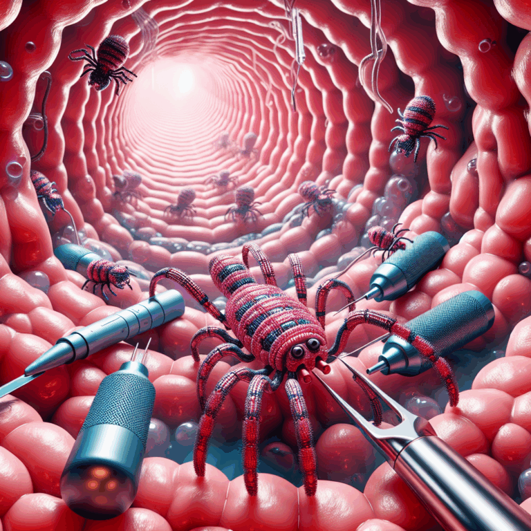 Microbots Inspired by Spider Design May Transform Invasive Gut Diagnostic Procedures