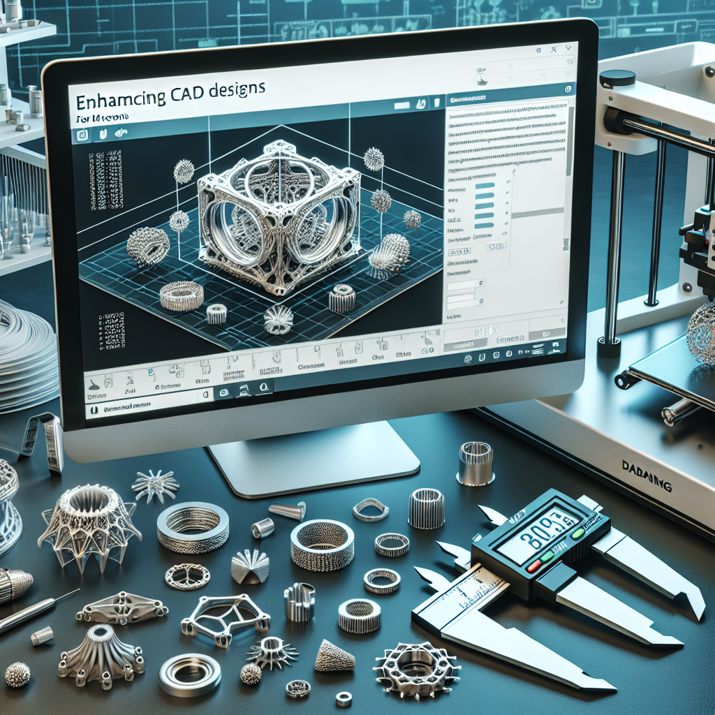 Mastering Micron-Level Precision: Enhancing CAD Designs for 3D Printing Below 10µm Tolerances