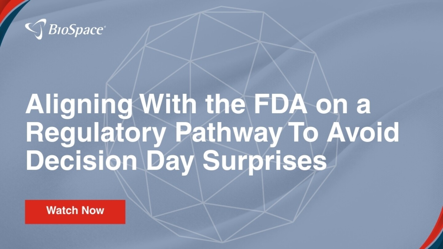 Webinar: Navigating the FDA's Regulatory Pathway to Prevent Surprises on Decision Day