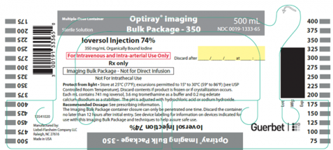 Liebel-Flarsheim Company, LLC Announces Nationwide and Mexico Recall of OPTIRAY Imaging Bulk Package – 350, 500mL Vial Due to Detection of Particulate Matter